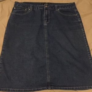 Cato denim skirt